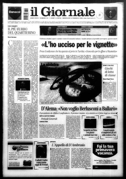 Il giornale : quotidiano del mattino